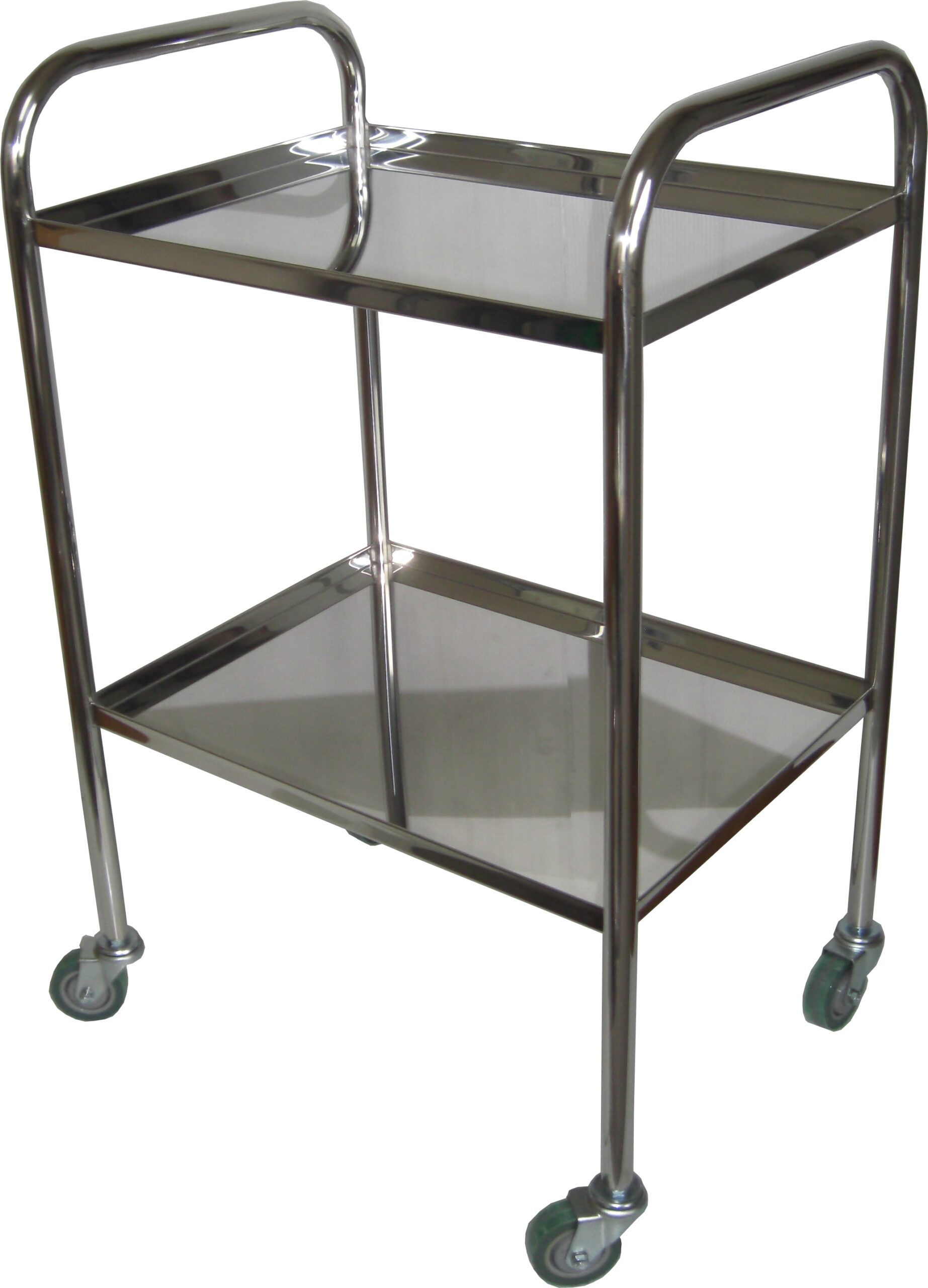 アーチ型押手付きワゴン