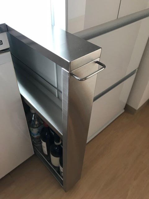 キッチン隙間収納用ワゴン
